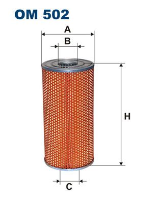 

Фильтр масляный FILTRON OM502