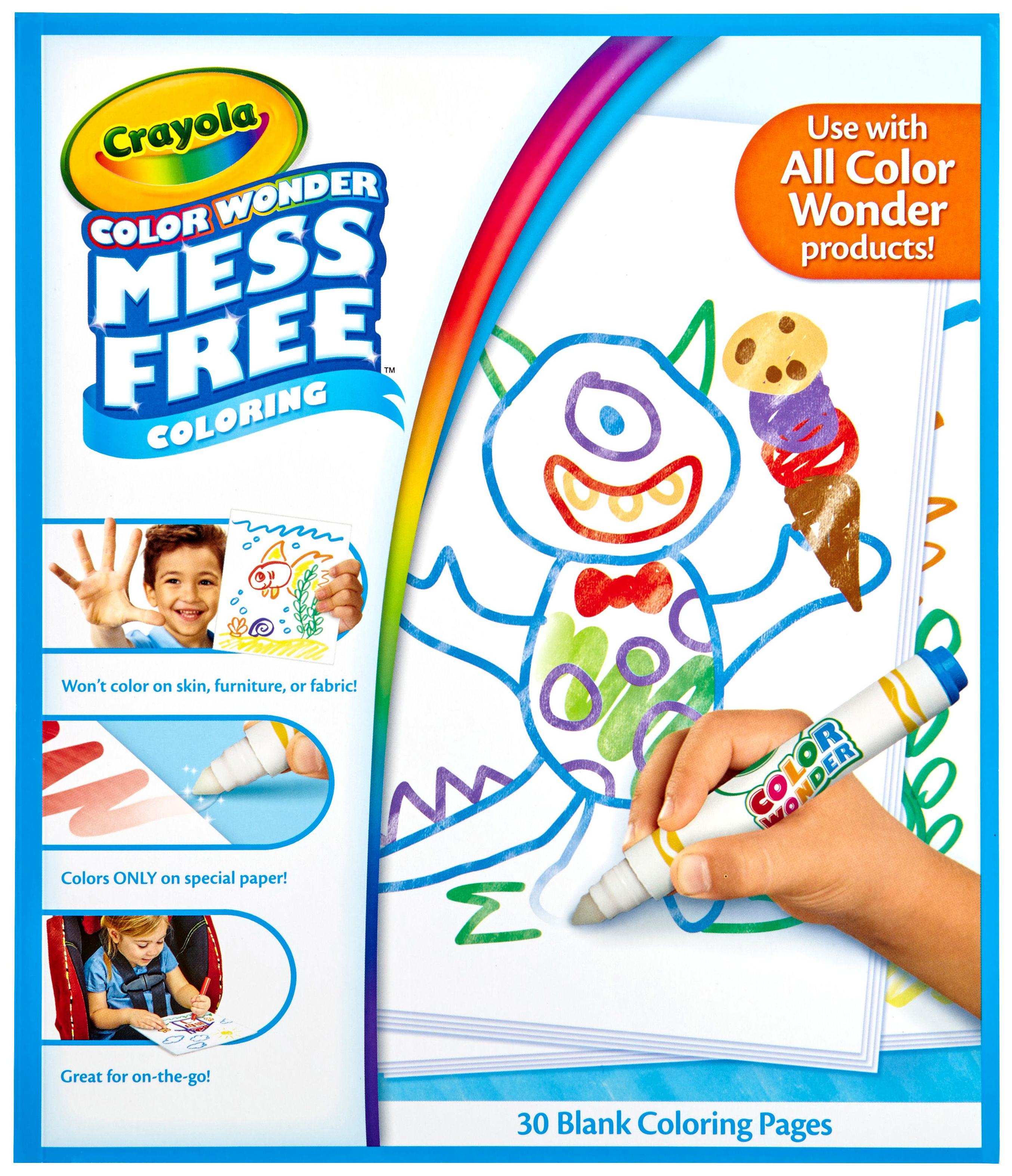 

Волшебные листы для рисования Crayola Color Wonder 30 штук