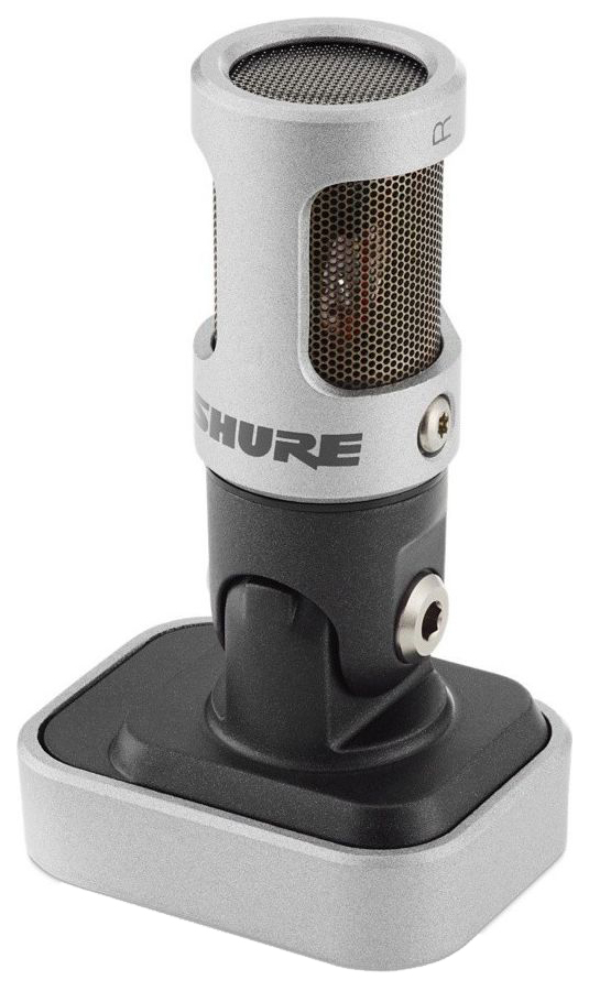 фото Микрофон shure mv88 silver