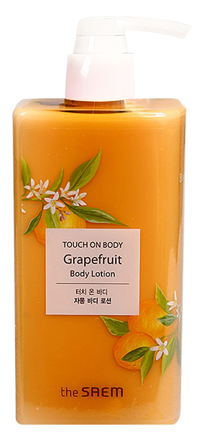 Купить Лосьон для тела The Saem Touch on Body Grapefruit Body Lotion 300 мл