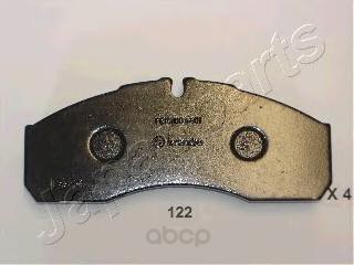 

Тормозные колодки Japanparts передние дисковые PA122AF