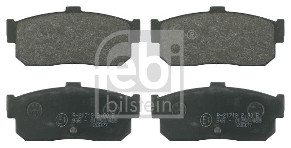 

Комплект тормозных дисковых колодок febi 16271