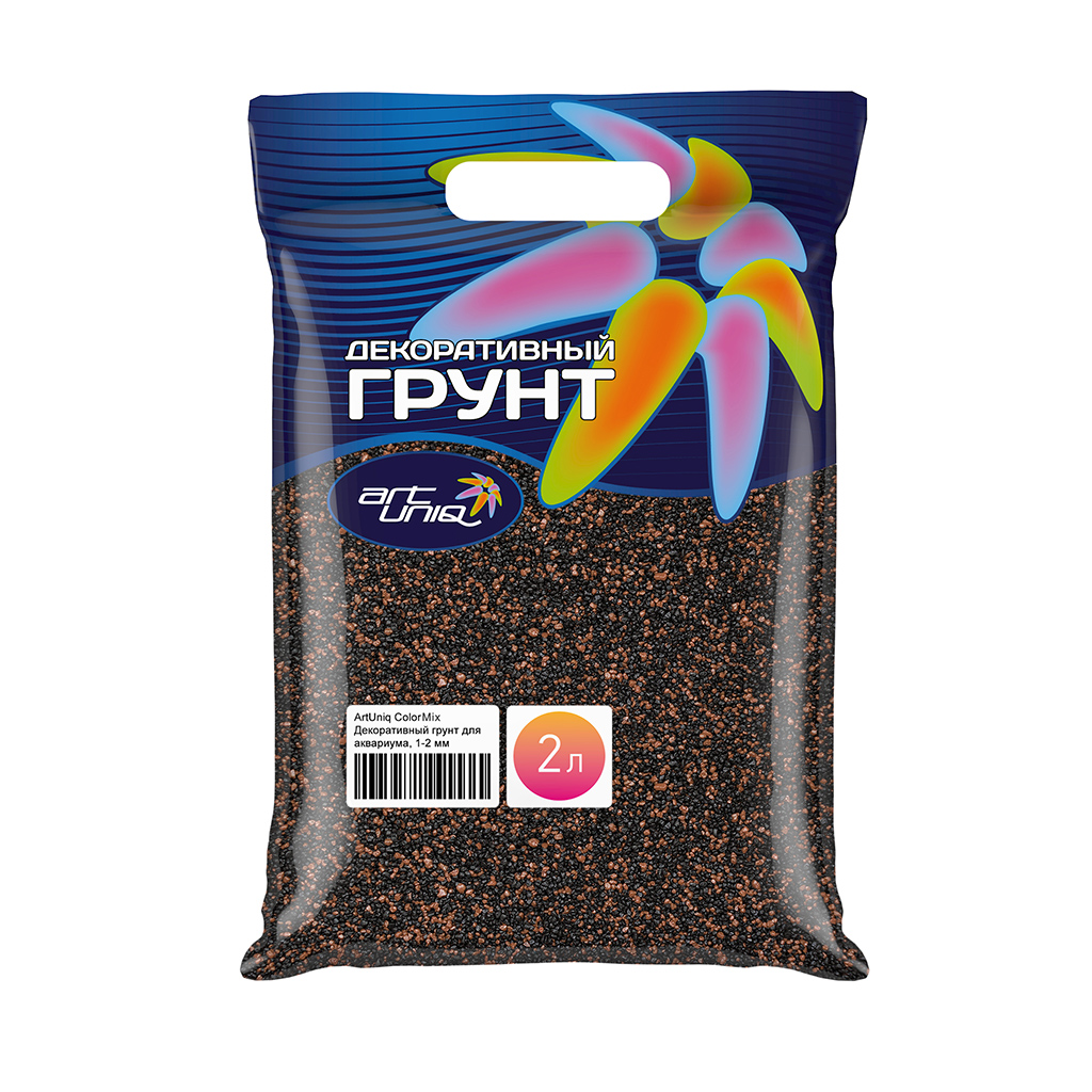 фото Грунт artuniq colormix coffee 1-2мм 3кг