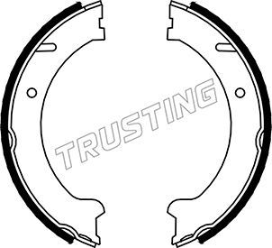 

Тормозные колодки TRUSTING стояночного тормоза 127274
