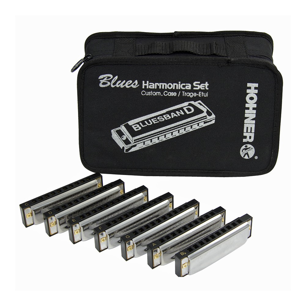 

Губная гармоника диатоническая HOHNER Blues Band CDEFGABb, Blues Band CDEFGABb