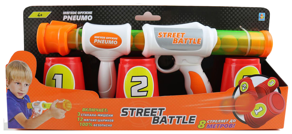 фото Бластер 1toy street battle т13646