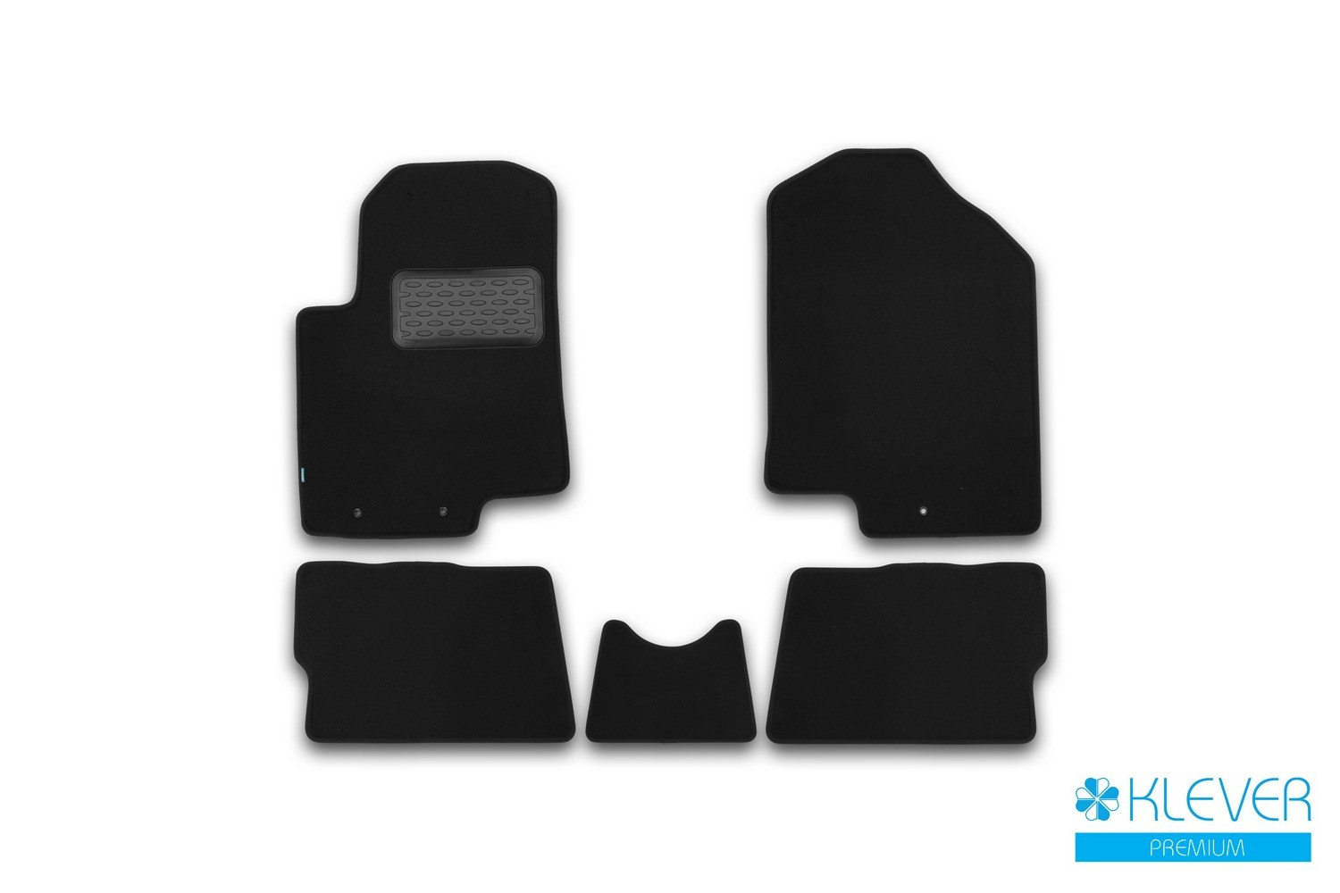

Коврики в салон Klever Premium для KIA Soul 2008-2013, 5 шт. текстиль