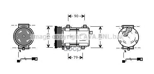 фото Компрессор кондиционера ava fdak284