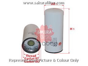 фото Фильтр масляный sakura c5710