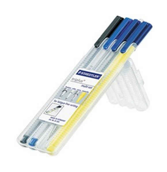 фото Текстовыделитель staedtler triplus 4 шт