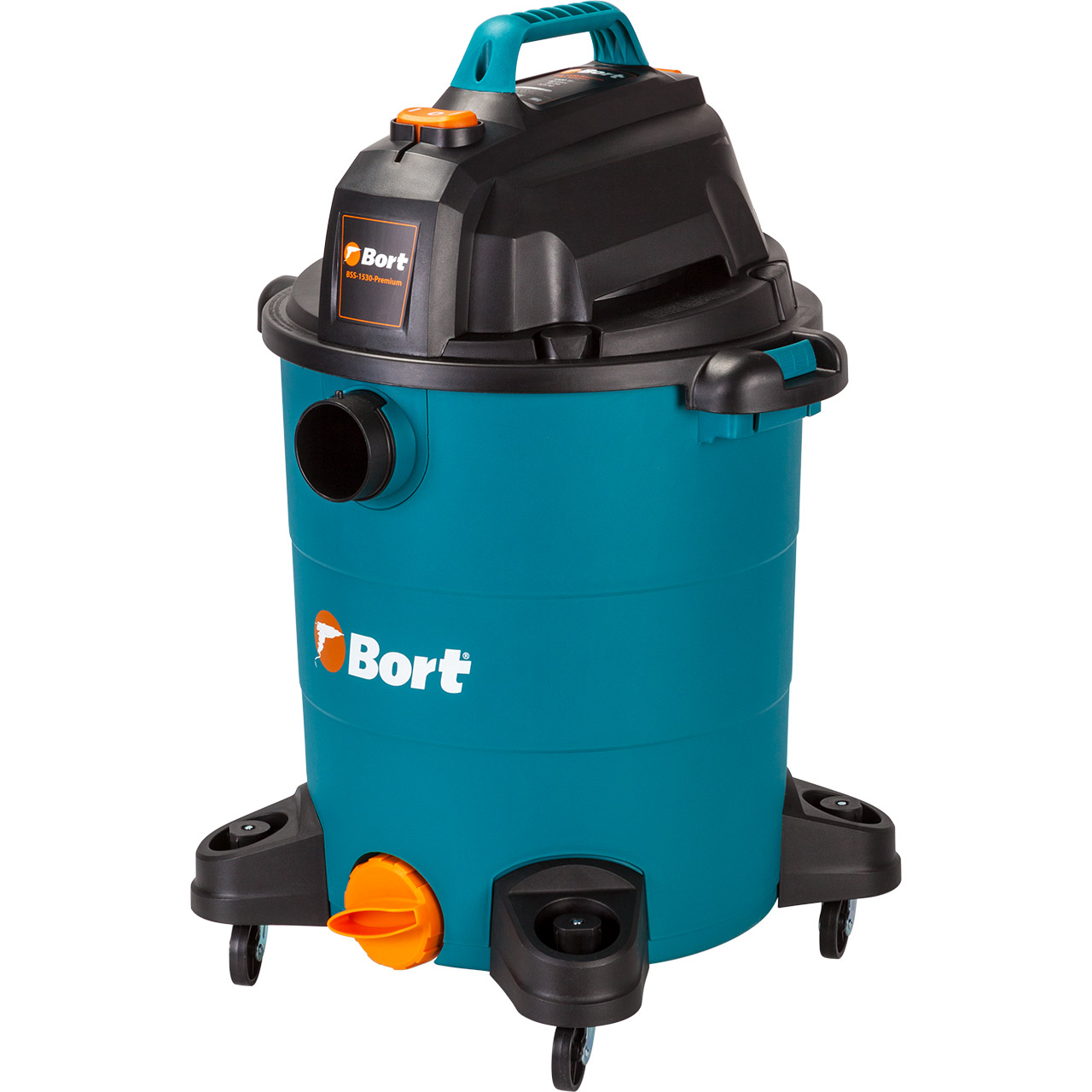 Строительный пылесос Bort BSS-1530-Premium строительный пылесос для сухой и влажной уборки bort bss 1440 pro