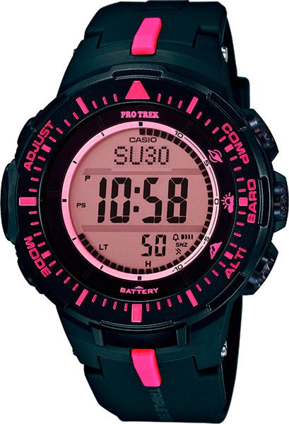 фото Наручные часы электронные мужские casio pro trek prg-300-1a4