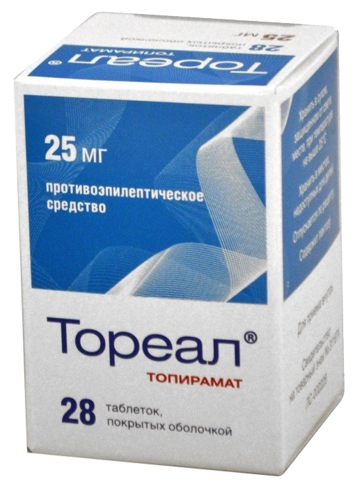 Тореал таблетки 25 мг 28 шт., Фармстандарт  - купить со скидкой