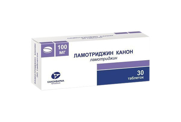 Ламотриджин Канон таблетки 100 мг 30 шт.