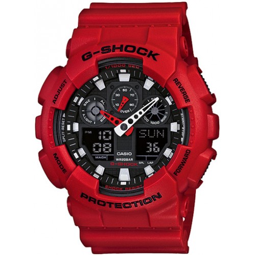 фото Спортивные наручные часы casio g-shock ga-100b-4a