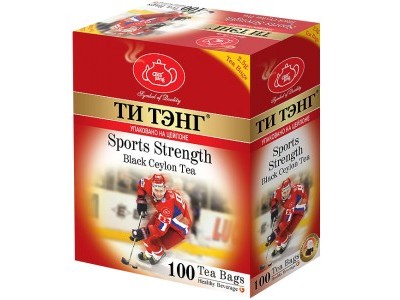 

Чай черный в пакетиках для чашки Ти Тэнг Sports Strenght 100*2.5 г