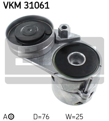 

Натяжной ролик SKF VKM 31061