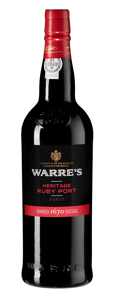 

Портвейн Warre`s, Heritage Ruby Port, сладкий, 19 %, 750 мл