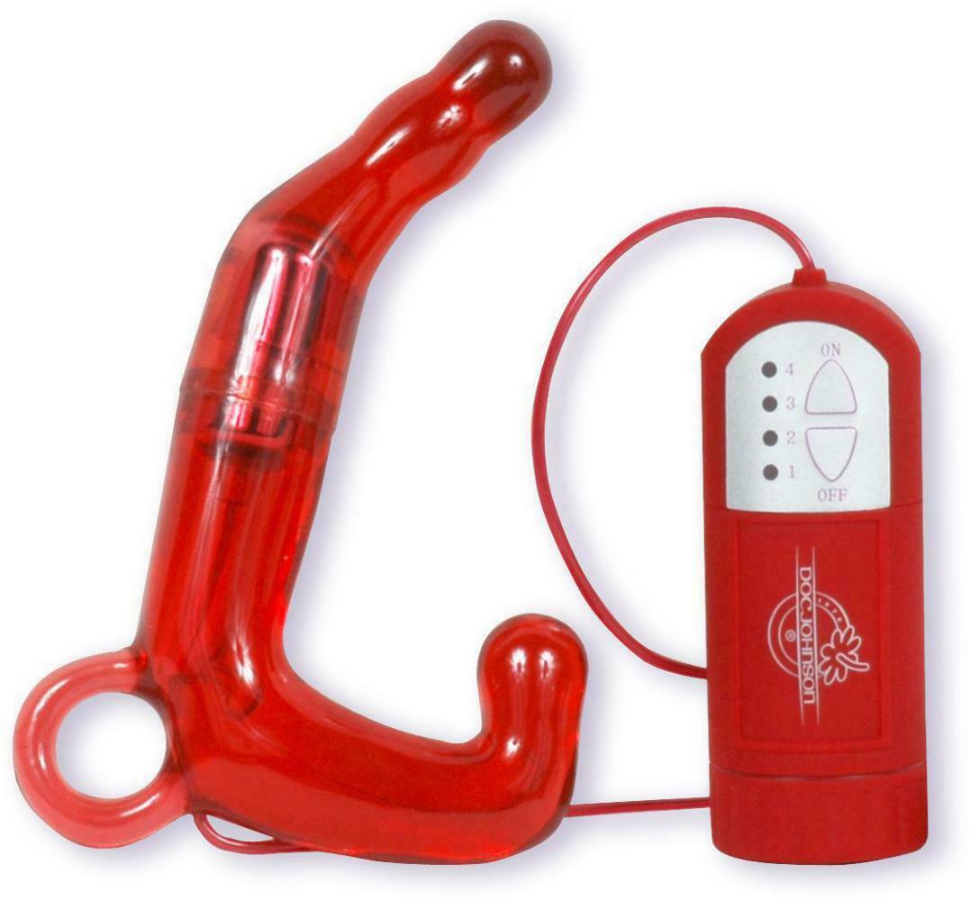 фото Мужской стимулятор doc johnson pleasure wand красный