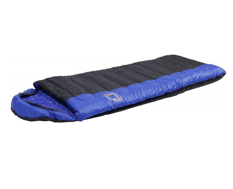 Спальный мешок Indiana Maxfort blue/black, правый