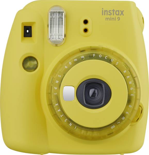 фото Фотоаппарат моментальной печати fujifilm instax mini 9 clear yellow