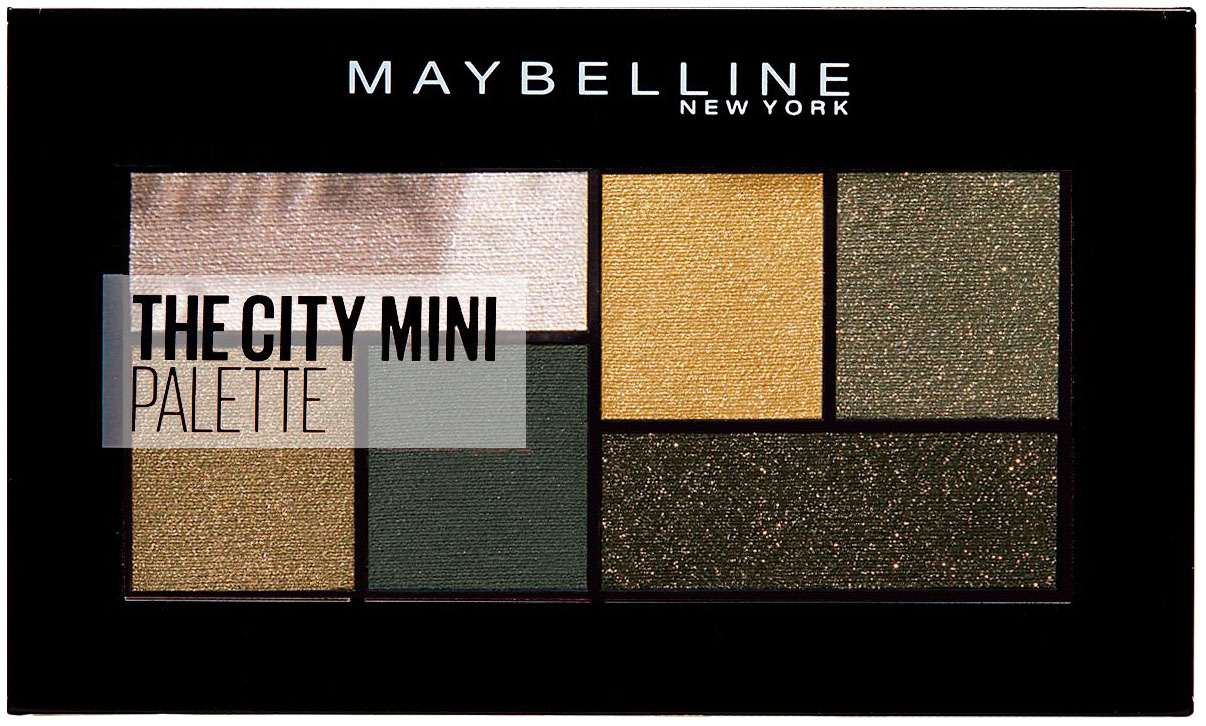 фото Тени для век maybelline the city mini palette urban jungle №420 maybelline new york