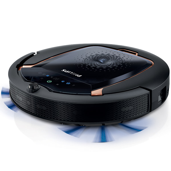 фото Робот-пылесос philips smartpro active fc8820/01 black