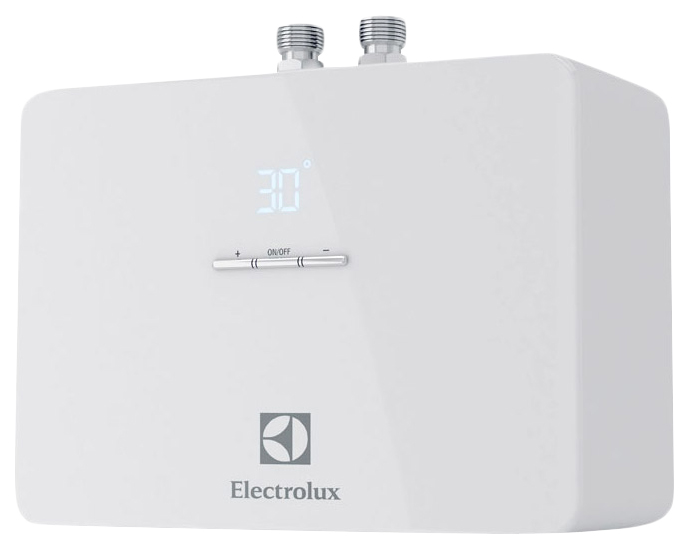 фото Водонагреватель проточный electrolux npx6 aquatronic digital white