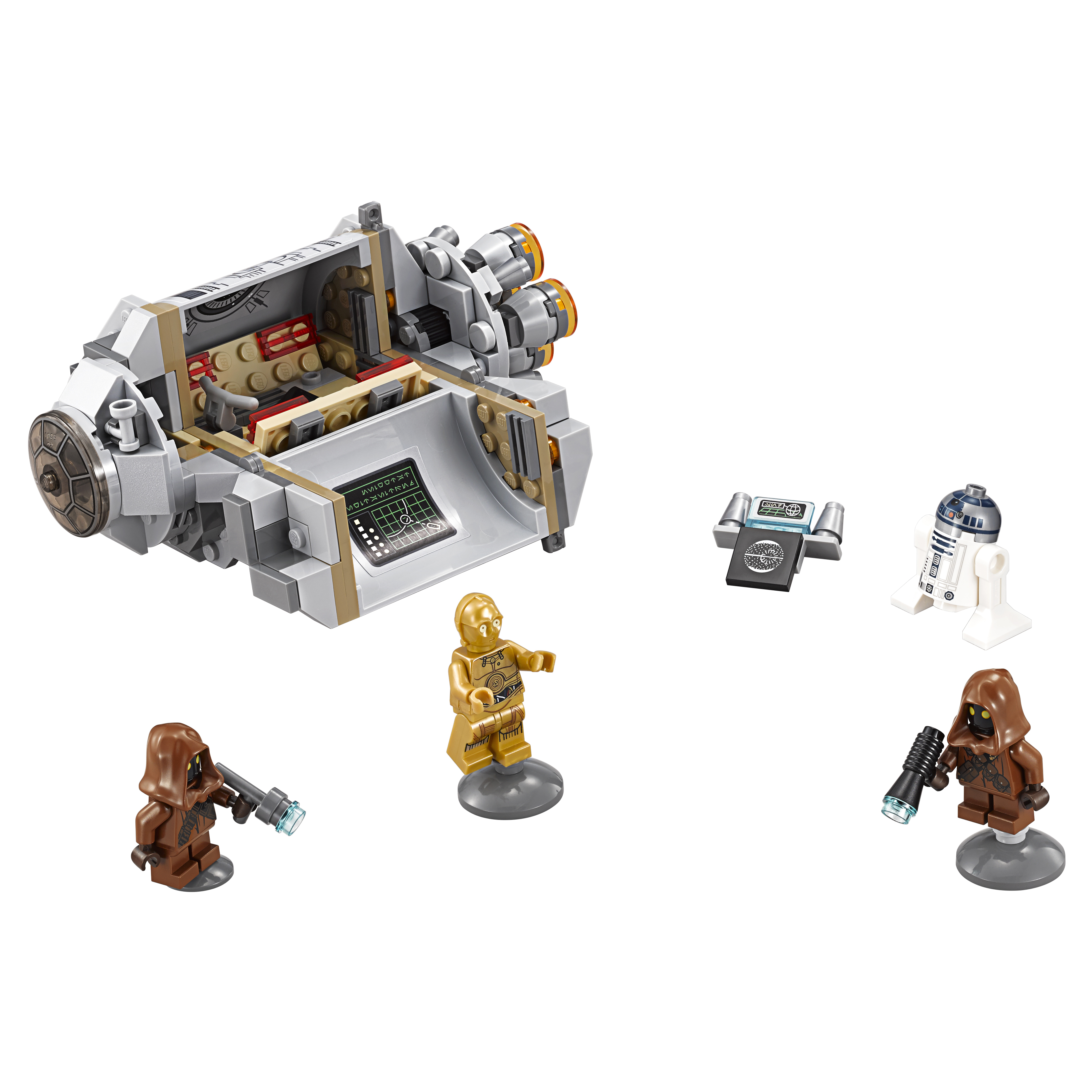 Конструктор LEGO Star Wars Спасательная капсула дроидов (75136) конструктор lego star wars диорама обучение джедаев на дагоба 75330