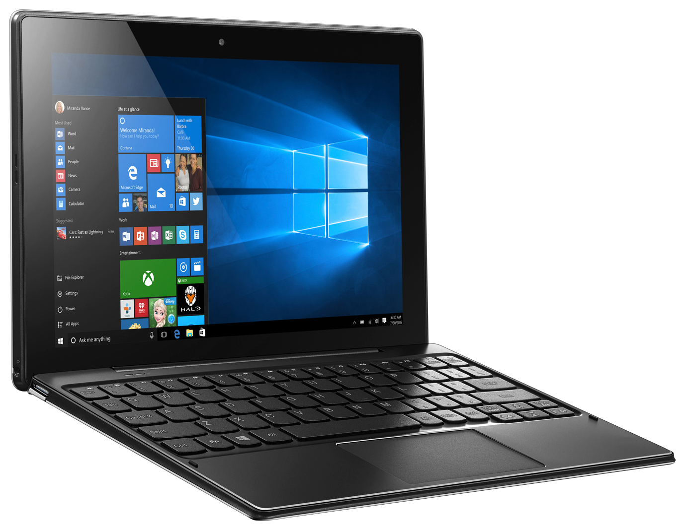 фото Планшет lenovo ideapad miix 310-10icr black (80sg00a9rk)