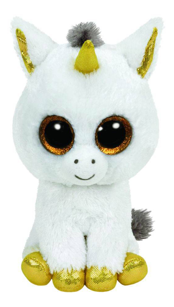 фото Мягкая игрушка ty beanie boos единорог pegasus 15 см