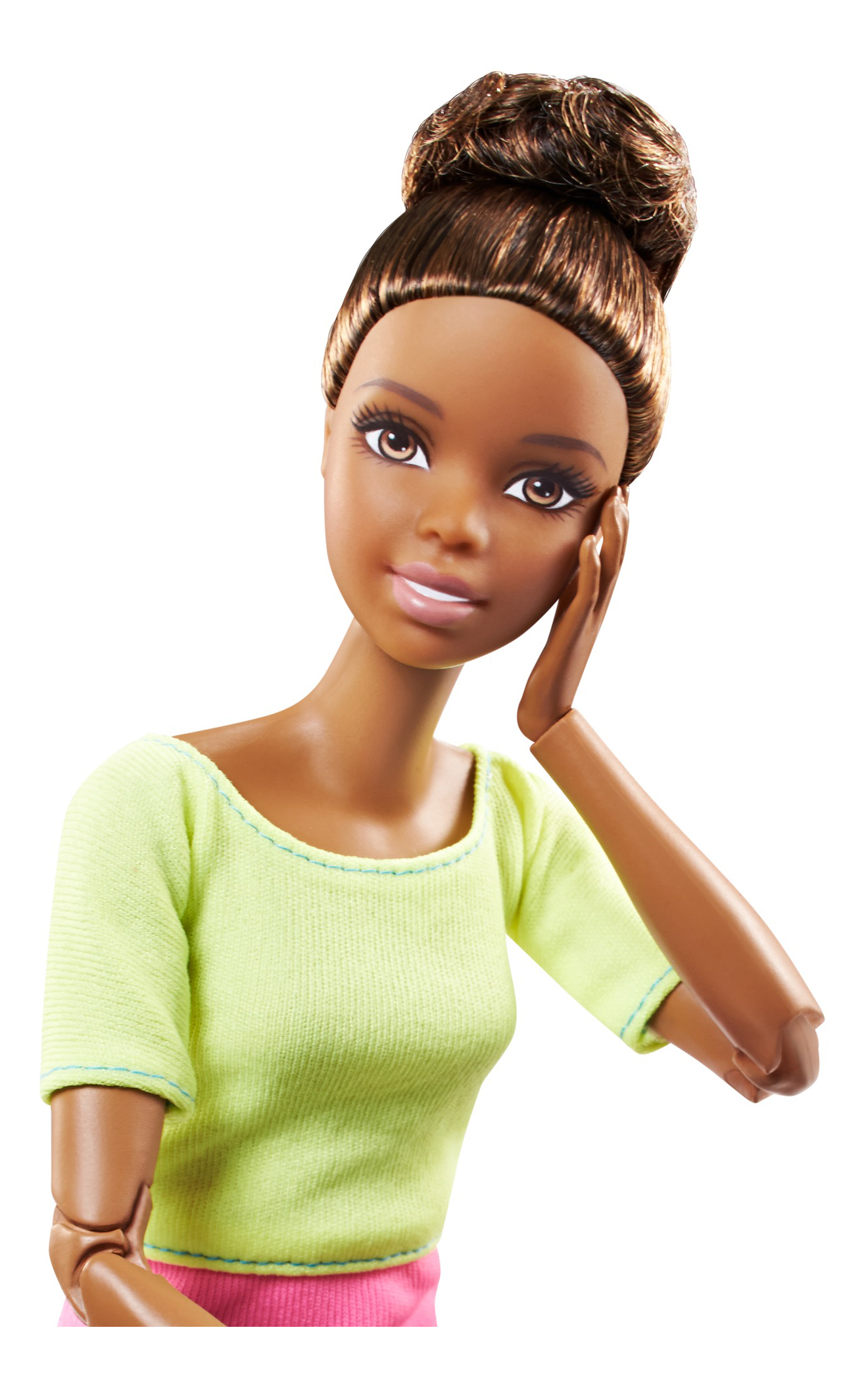 

Кукла Barbie из серии Безграничные движения DHL81 DHL83, made To Move Doll - Yellow Top