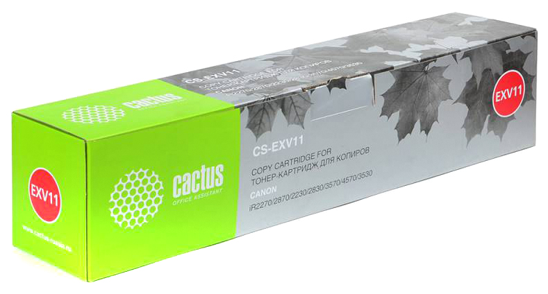 

Тонер-картридж для лазерного принтера CACTUS cS-EXV11 (CS-EXV11) черный, совместимый, cS-EXV11