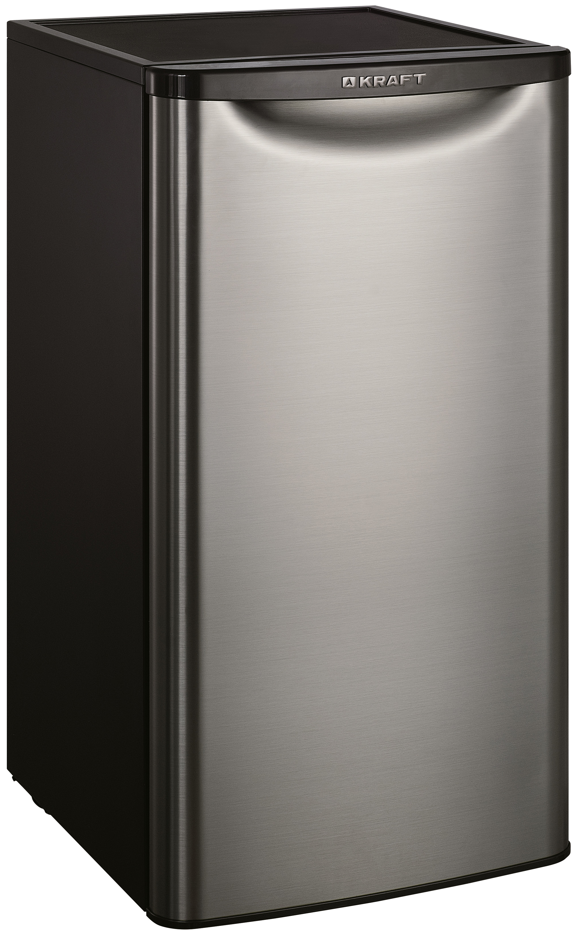 Холодильник KRAFT BR-95I серебристый однокамерный холодильник позис rs 416 серебристый металлопласт