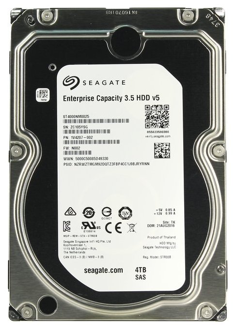 фото Внутренний жесткий диск seagate exos 7e8 4tb (st4000nm0025)