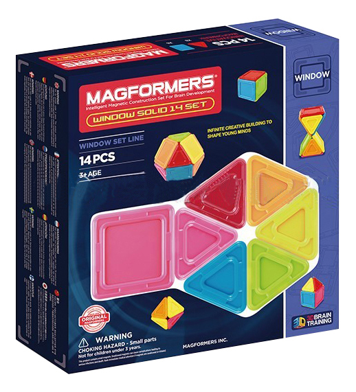 фото Конструктор магнитный magformers window solid 14 деталей