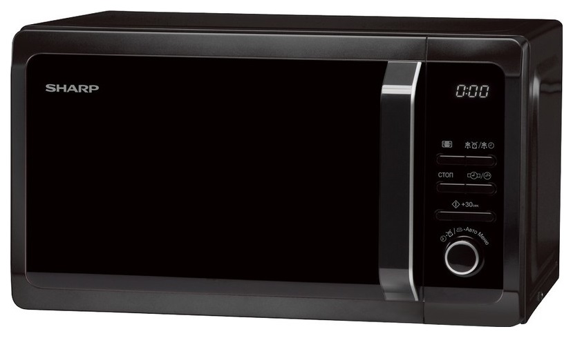 

Микроволновая печь соло Sharp R-2852RK черный, R-2852RK