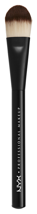 фото Кисть для макияжа nyx professional makeup pro flat foundation brush