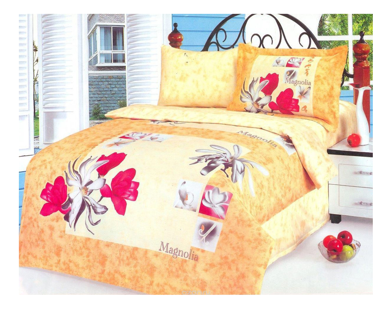 фото Комплект постельного белья le vele magnolia двуспальный