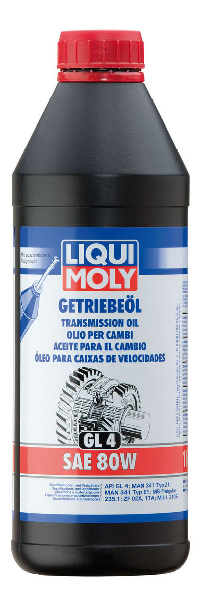 фото Liqui moly getriebeoil 80w 1л