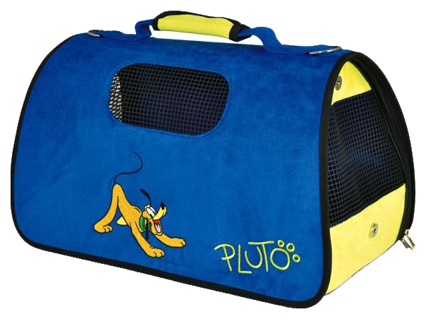 Переноска Triol Disney Pluto 50x28x29см WD3008 синий, желтый