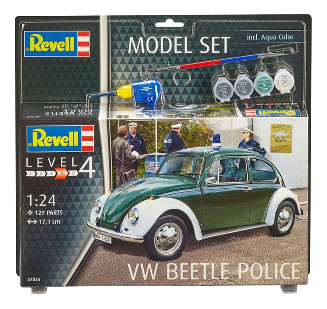 

Модели для сборки Revell VW Beetle Police, vW Beetle Police