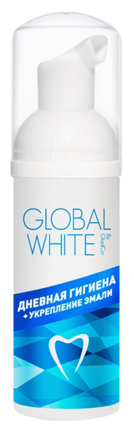 Пенка для полости рта Global White Дневная гигиена + укрепление эмали 50 мл