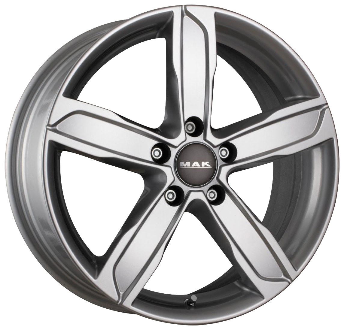 

Колесный диск MAK Stadt R18 8J PCD5x112 ET47 D66.45 (F8080DASI47WS3X), Серебристый