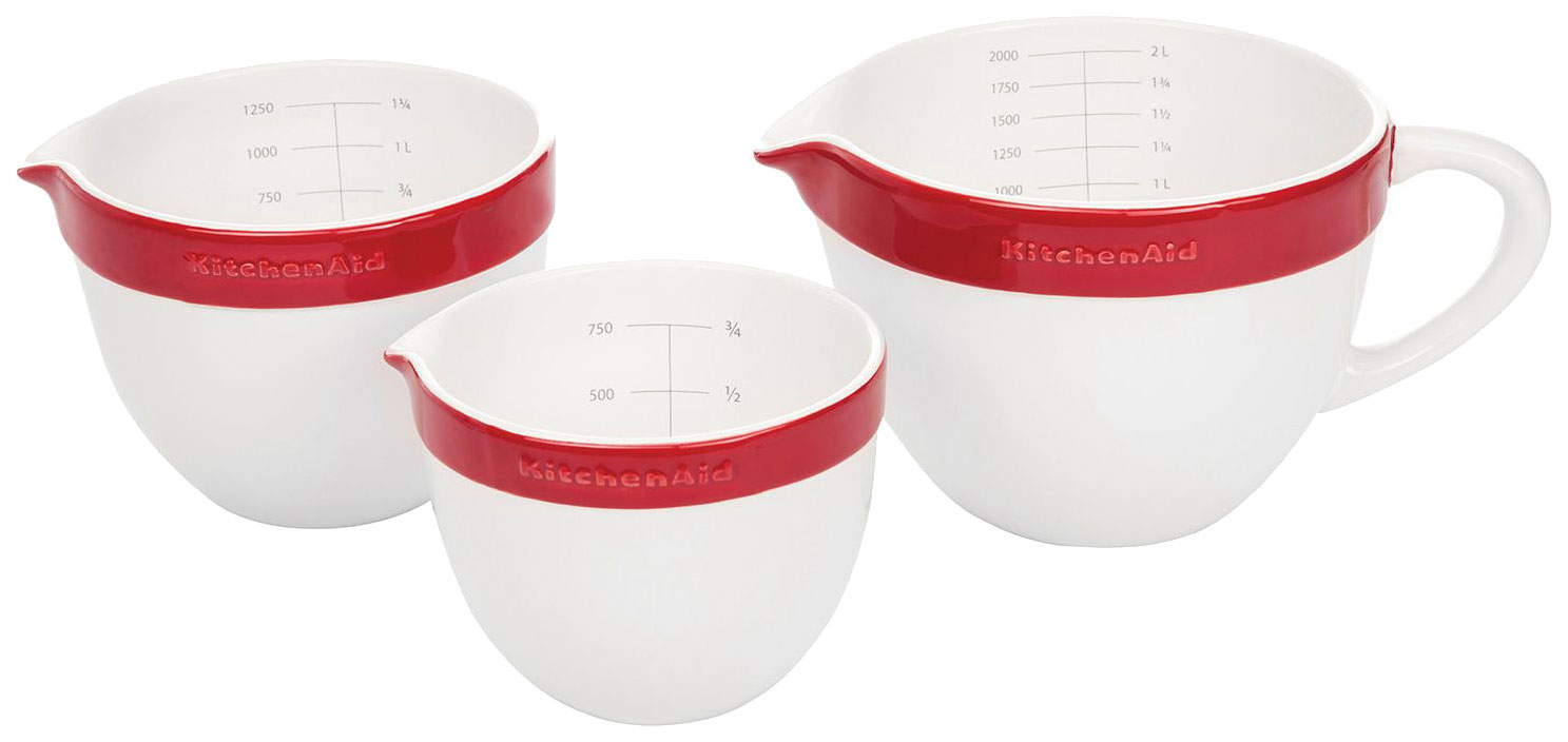 

Набор форм KitchenAid KBLR03NBER Белый, красный, Красный;белый