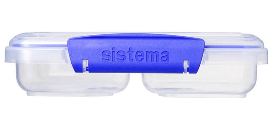 

Контейнер Sistema Klip It 1517 двойной Синий, Синий;прозрачный
