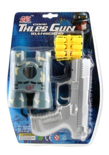 фото Набор оружия thles gun с пистолетом и биноклем shenzhen toys к22761