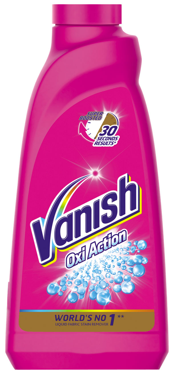 фото Пятновыводитель vanish oxi action для тканей жидкий 1000 мл