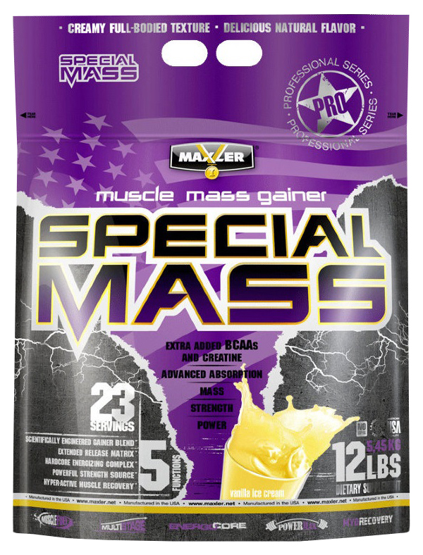 фото Гейнер maxler special mass gainer, 2700 г, vanilla ice-cream