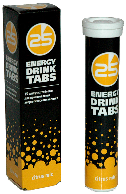 фото Энергетик 25-й час energy drink tabs, 15 таблеток, citrus mix